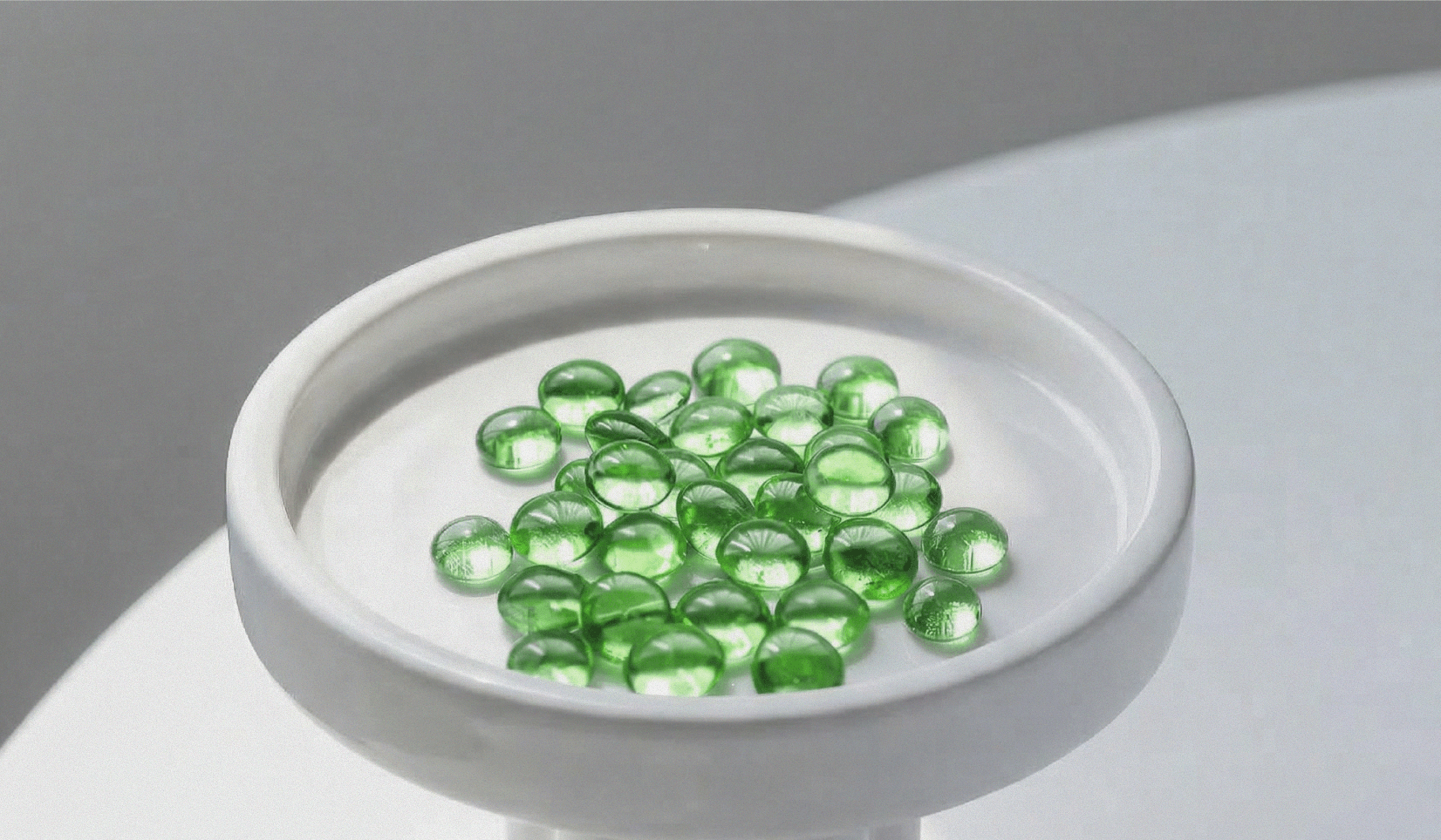 Selah Stones gathered in a stone bowl